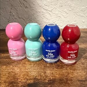 Marie Claire Jelly Nail Polish Set of 4